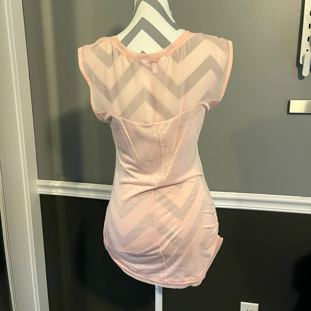 Light Pink Blush Work Top